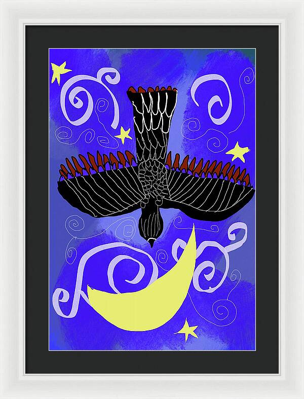Night Hawk - Framed Print