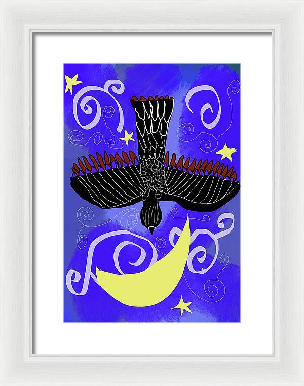 Night Hawk - Framed Print