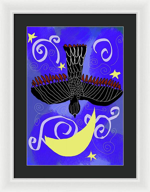 Night Hawk - Framed Print