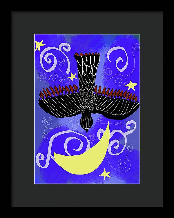 Night Hawk - Framed Print