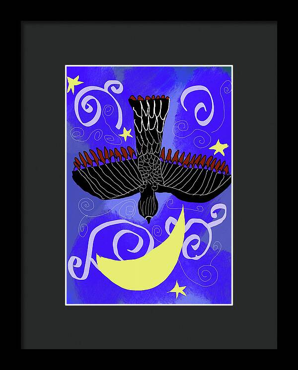 Night Hawk - Framed Print