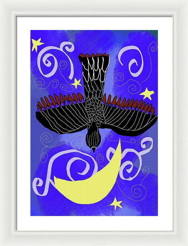 Night Hawk - Framed Print