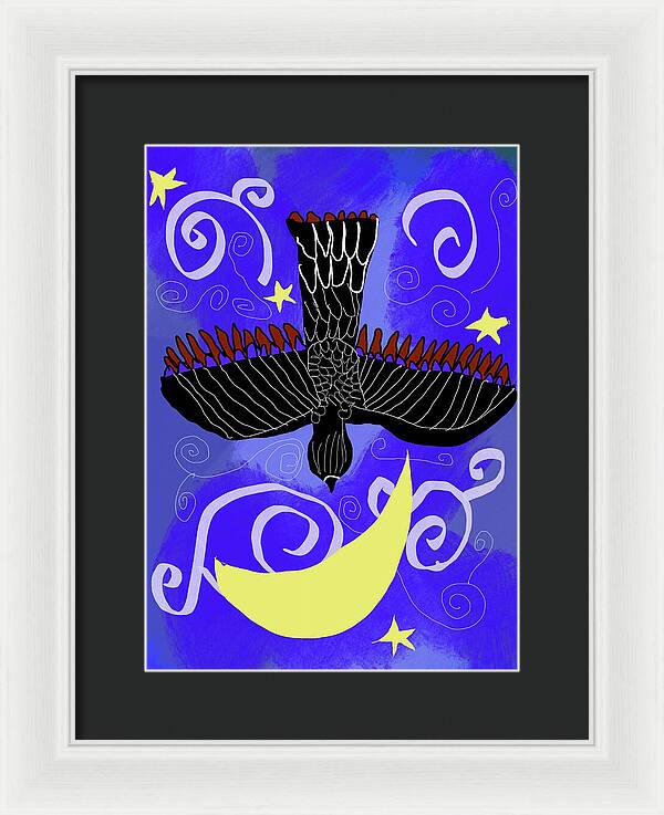 Night Hawk - Framed Print