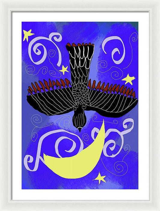 Night Hawk - Framed Print