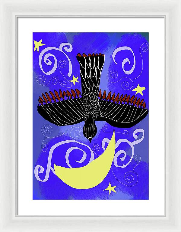Night Hawk - Framed Print