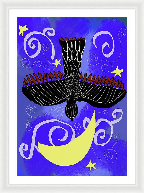 Night Hawk - Framed Print