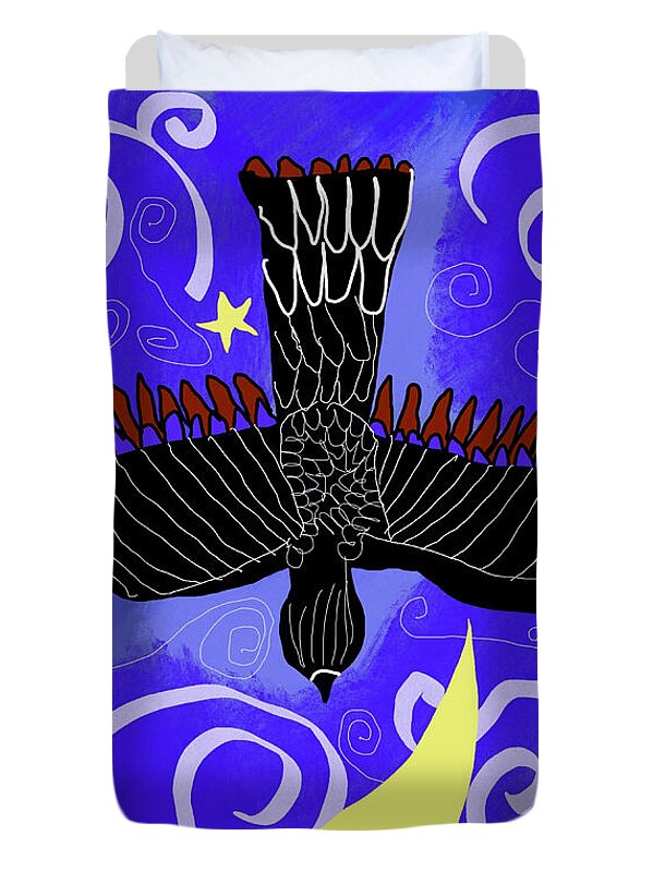 Night Hawk - Duvet Cover