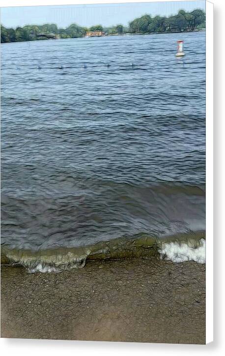 Nippersink Lake in August - Canvas Print