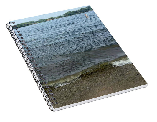 Nippersink Lake in August - Spiral Notebook