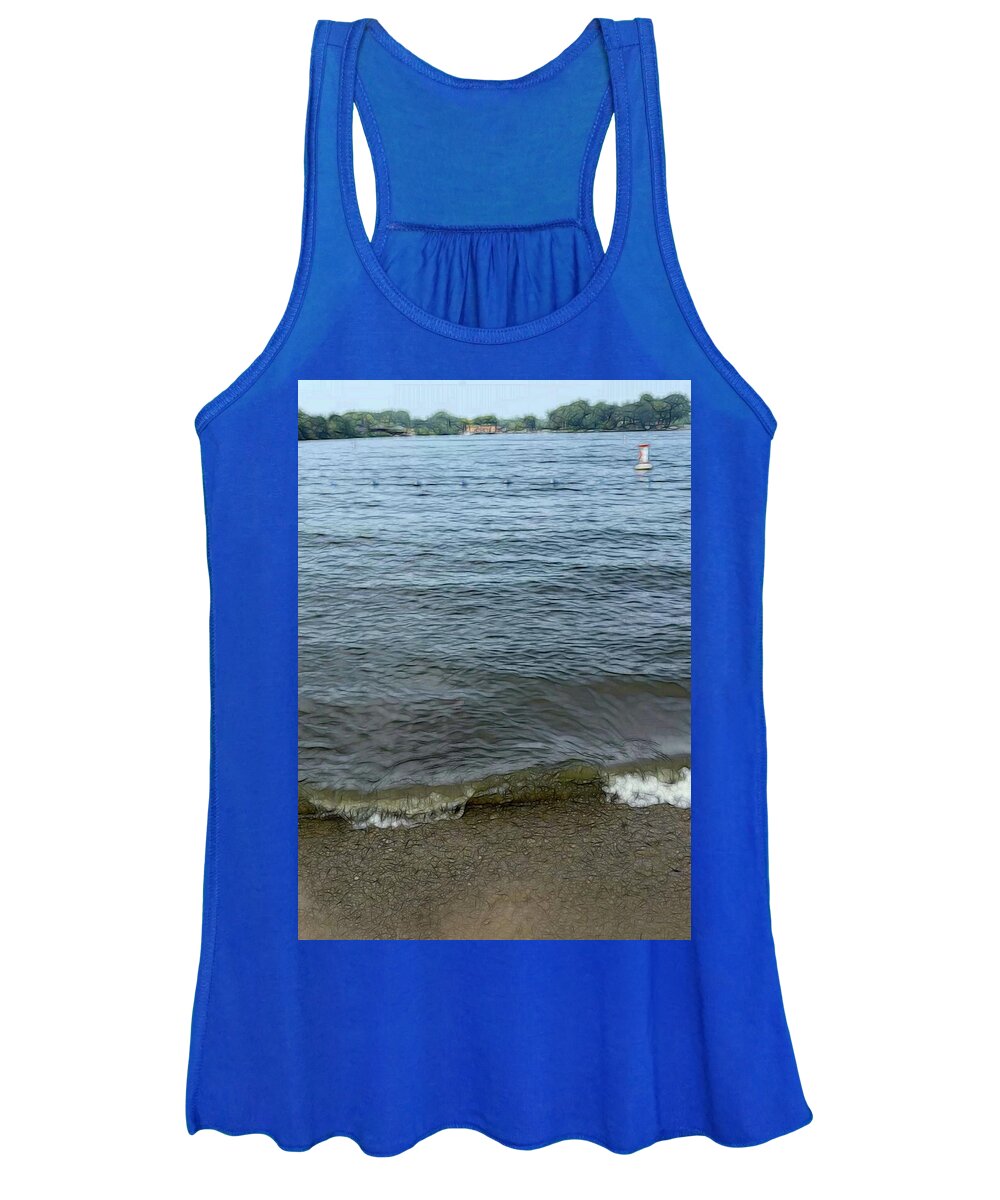 Nippersink Lake in August - Women's Tank Top