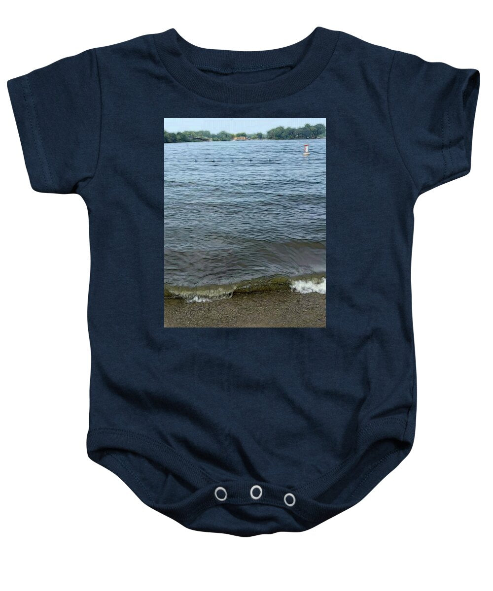 Nippersink Lake in August - Baby Onesie