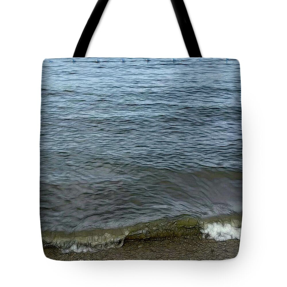 Nippersink Lake in August - Tote Bag