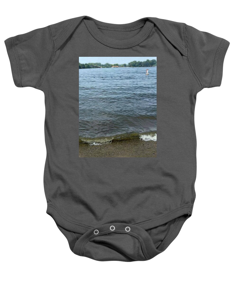 Nippersink Lake in August - Baby Onesie