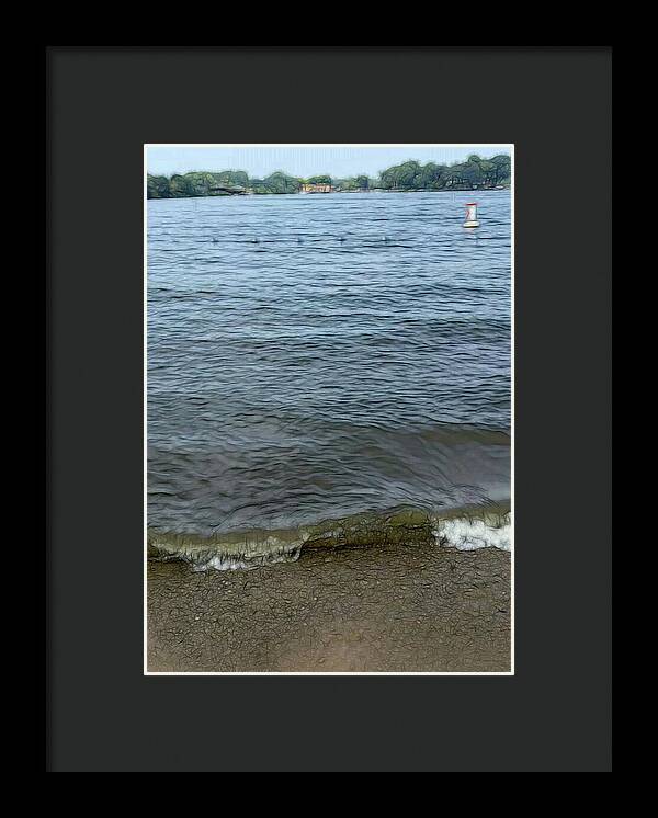 Nippersink Lake in August - Framed Print