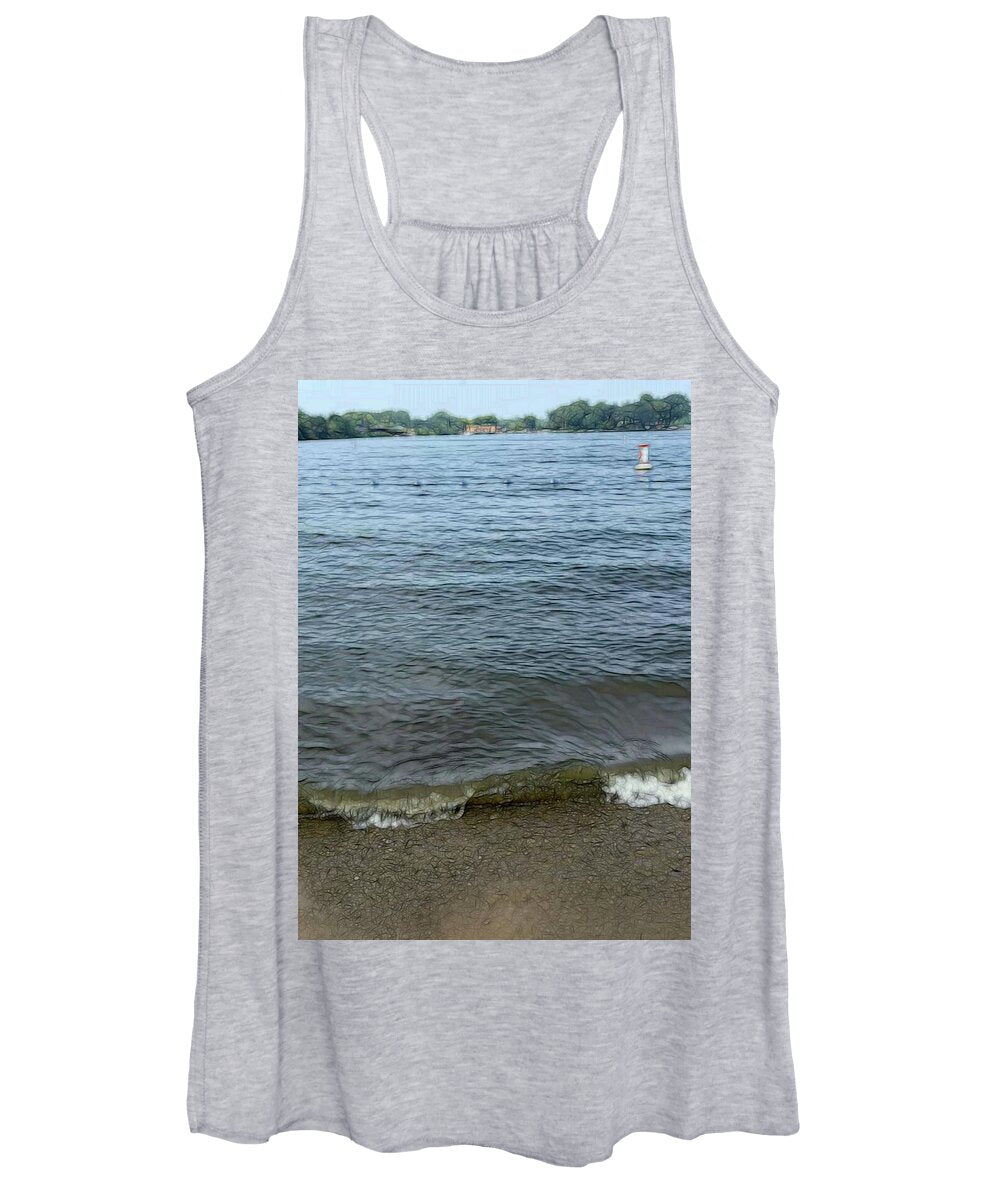 Nippersink Lake in August - Women's Tank Top