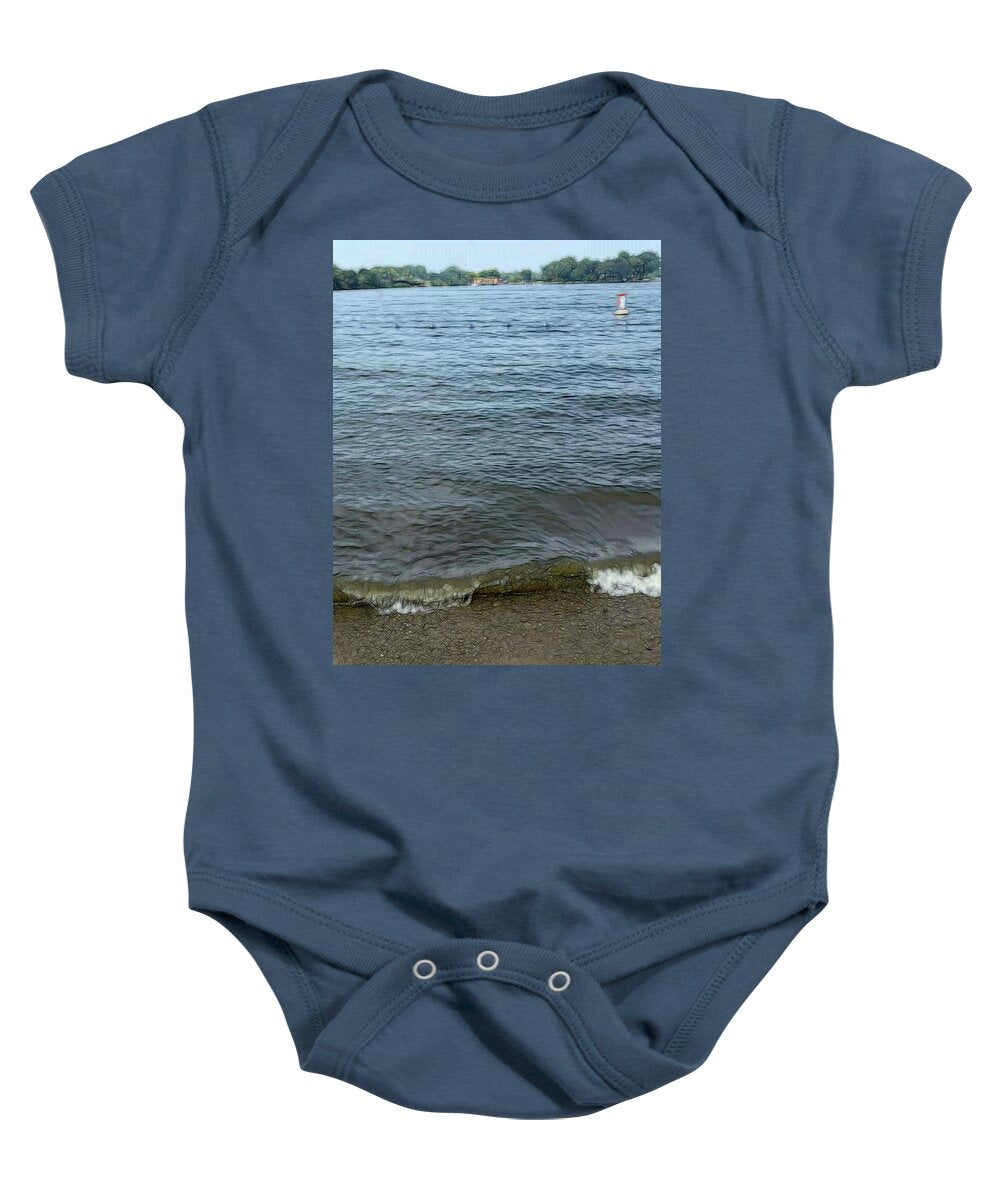 Nippersink Lake in August - Baby Onesie
