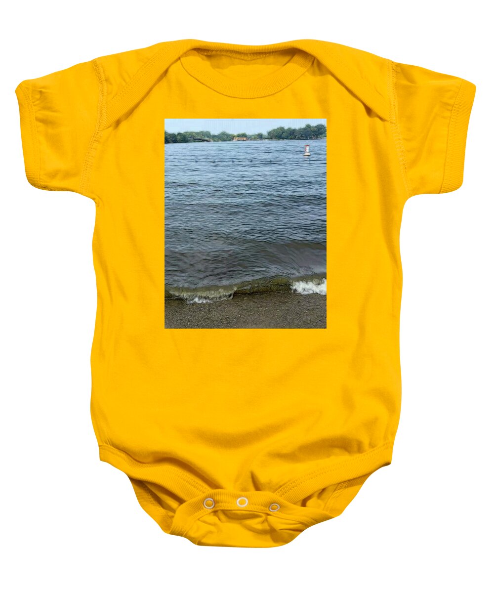 Nippersink Lake in August - Baby Onesie