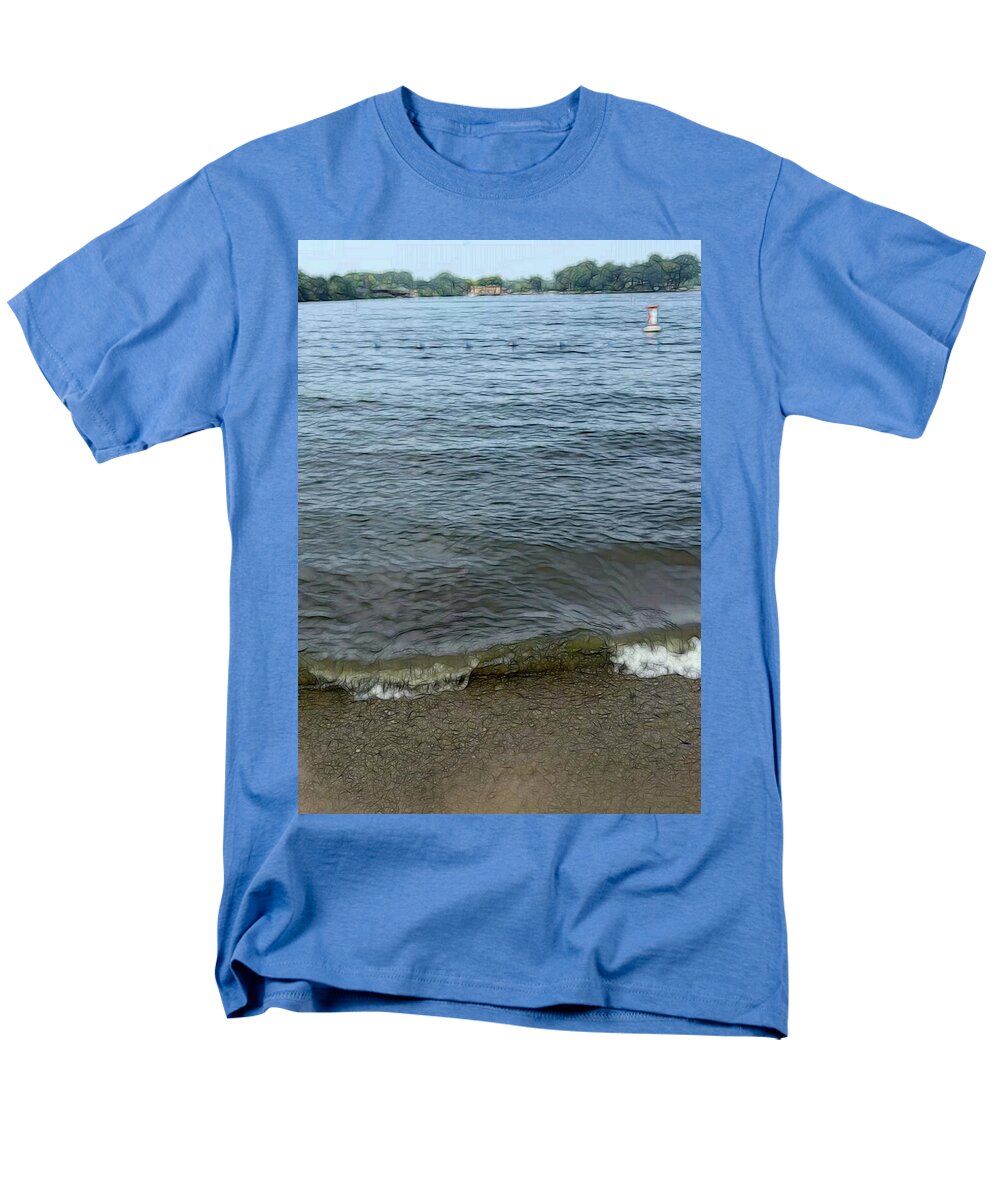 Nippersink Lake in August - Men's T-Shirt (Regular Fit)