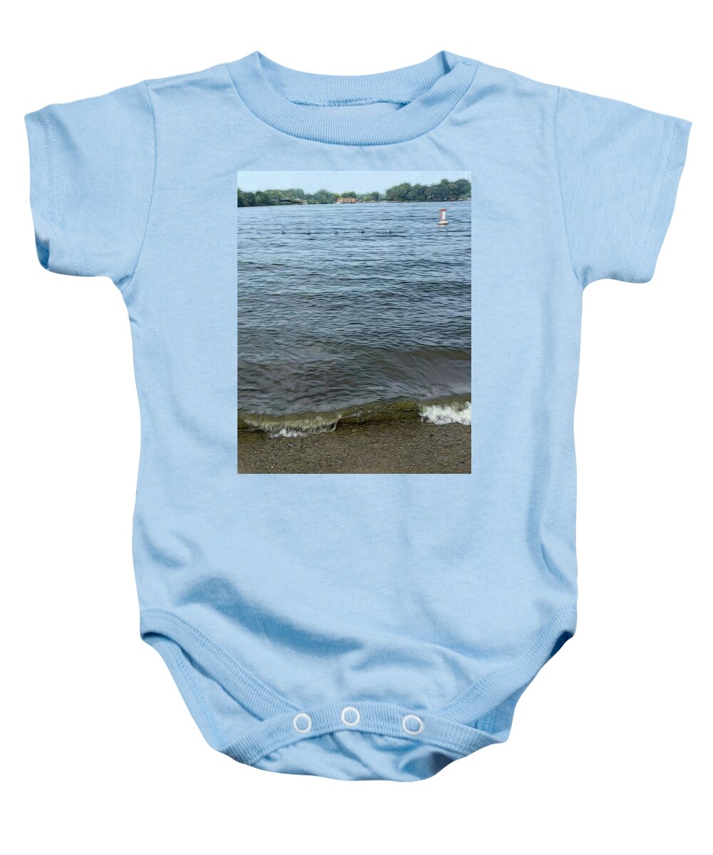 Nippersink Lake in August - Baby Onesie