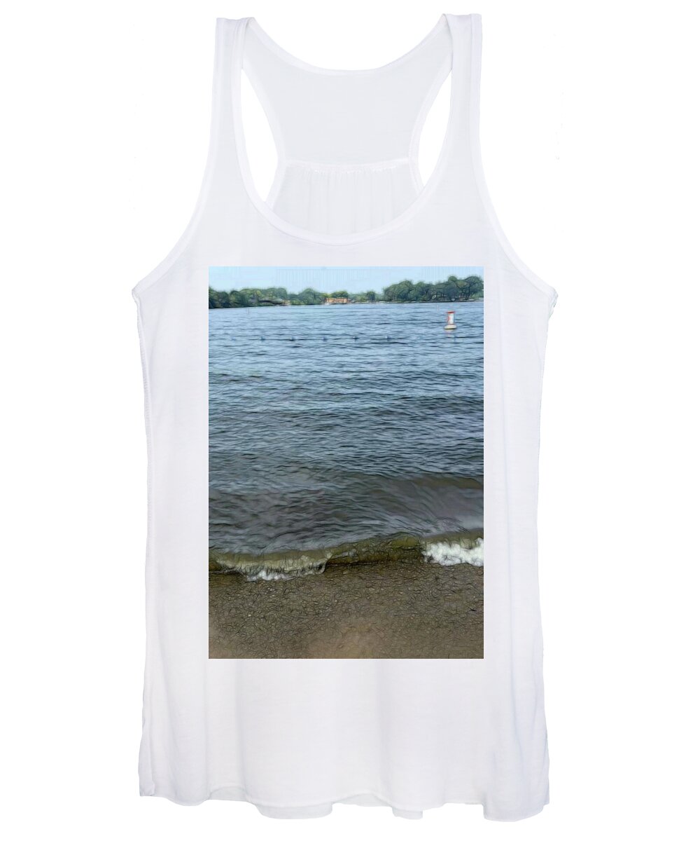 Nippersink Lake in August - Women's Tank Top