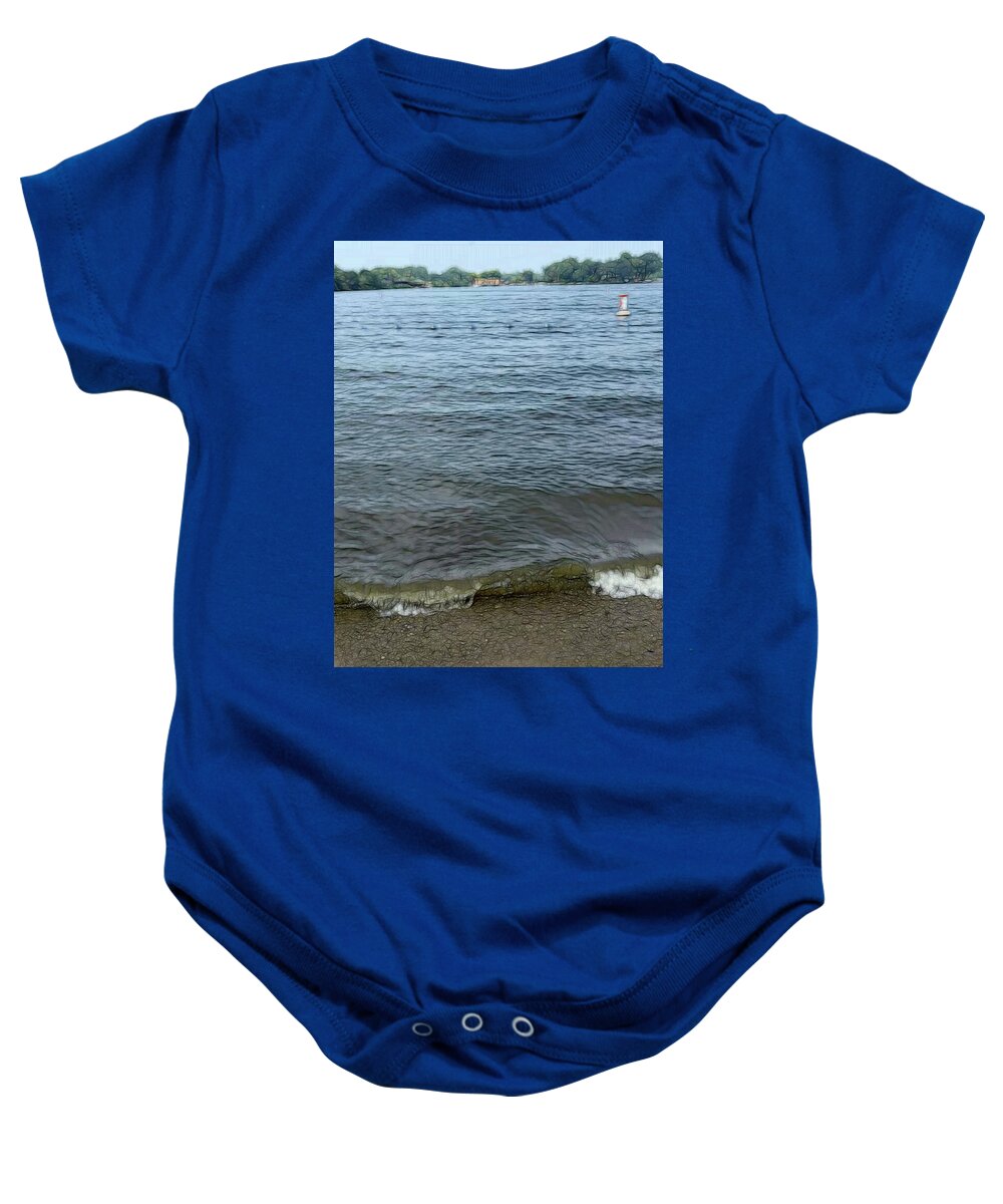 Nippersink Lake in August - Baby Onesie