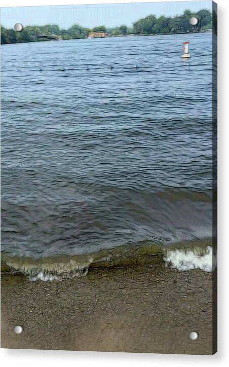 Nippersink Lake in August - Acrylic Print
