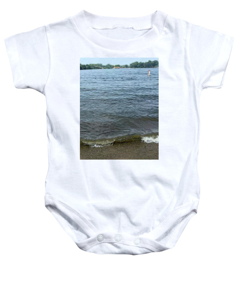 Nippersink Lake in August - Baby Onesie