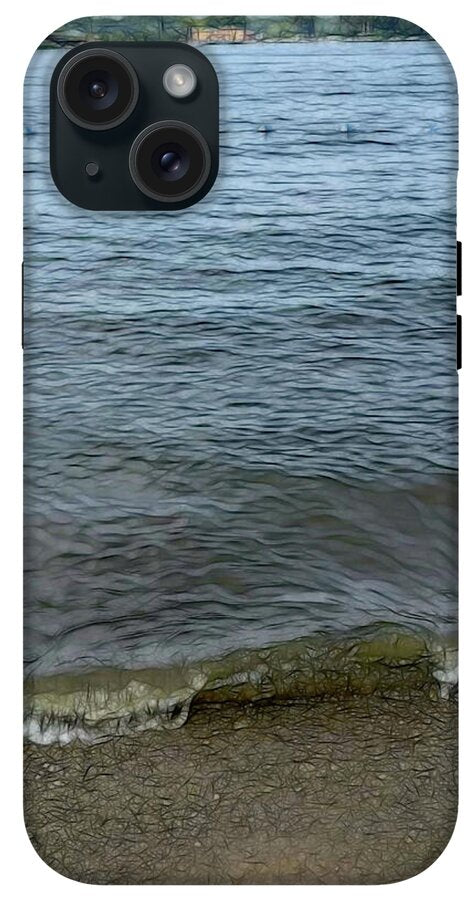 Nippersink Lake in August - Phone Case