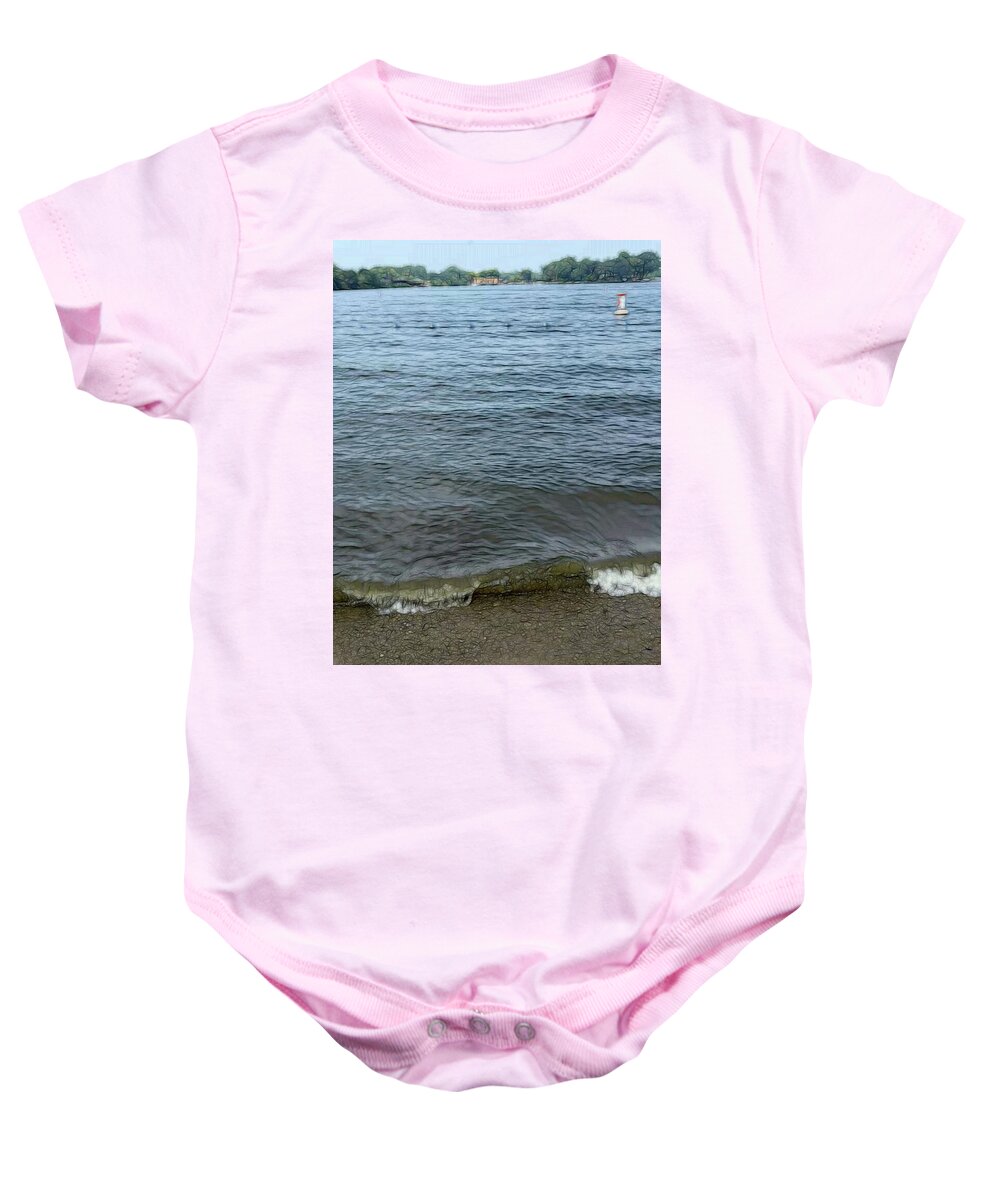 Nippersink Lake in August - Baby Onesie