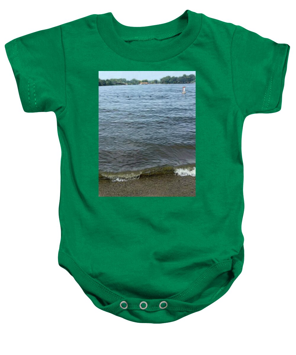 Nippersink Lake in August - Baby Onesie