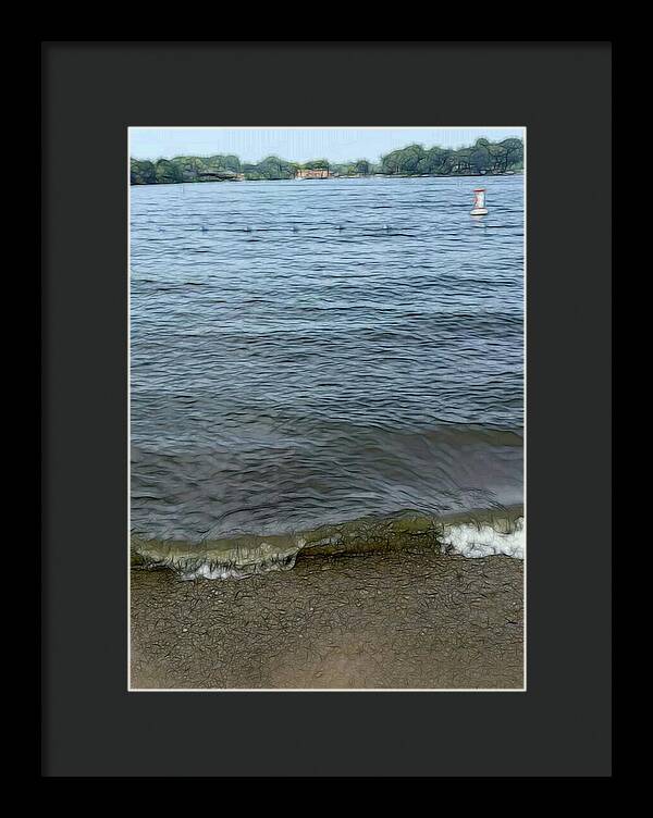 Nippersink Lake in August - Framed Print