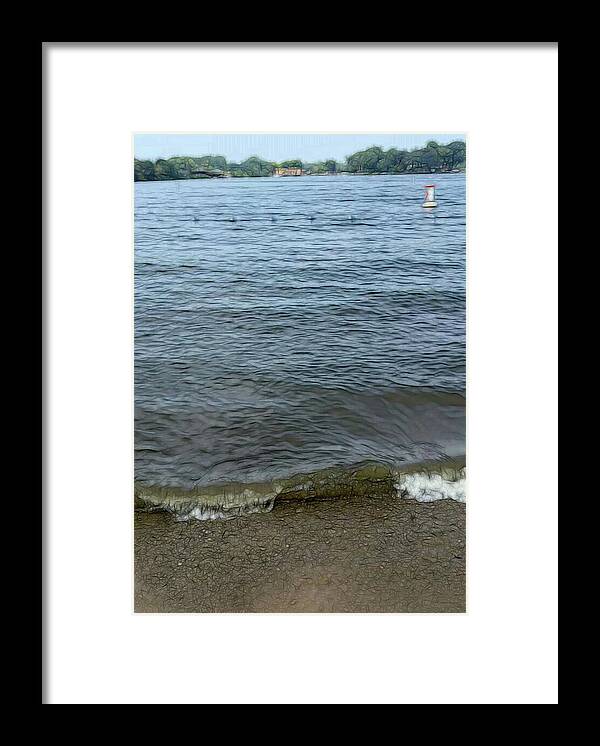 Nippersink Lake in August - Framed Print