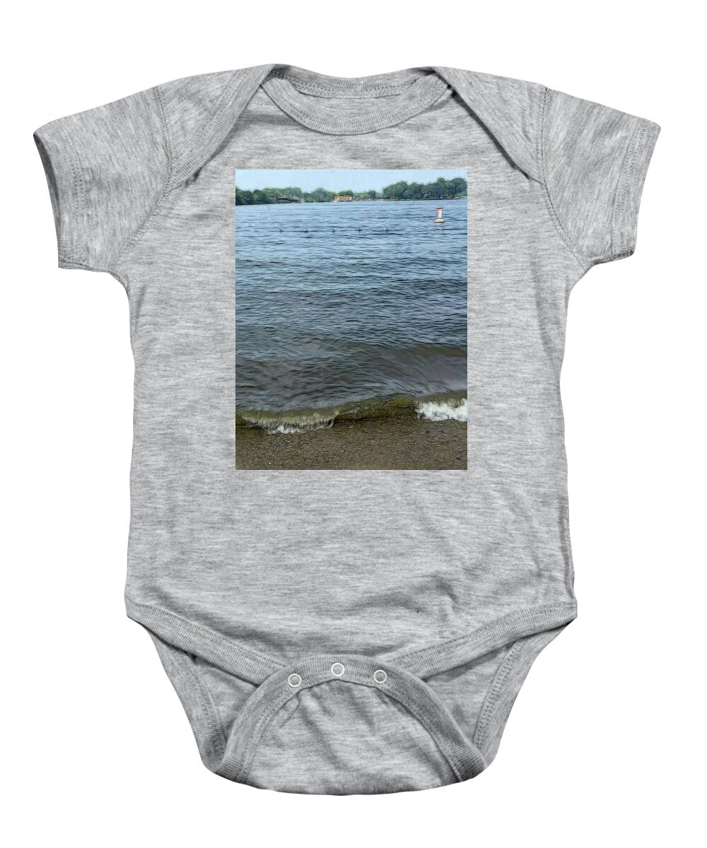 Nippersink Lake in August - Baby Onesie