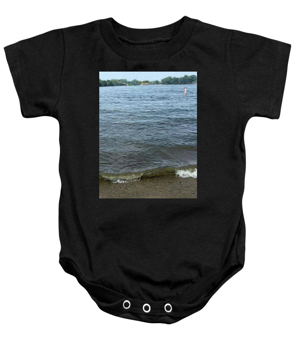 Nippersink Lake in August - Baby Onesie