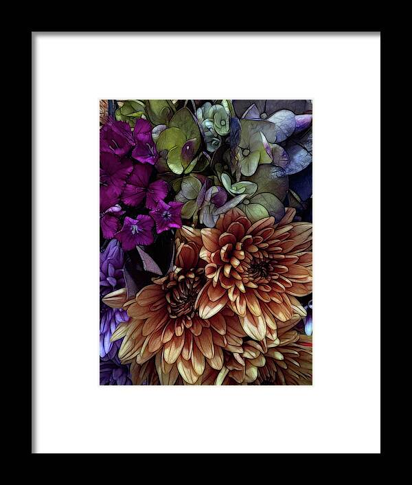 October Flowers 1 - Framed Print