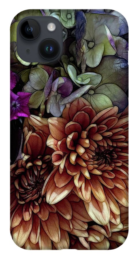 October Flowers 1 - Phone Case