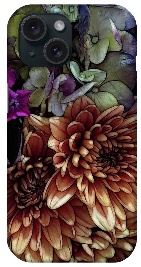 October Flowers 1 - Phone Case