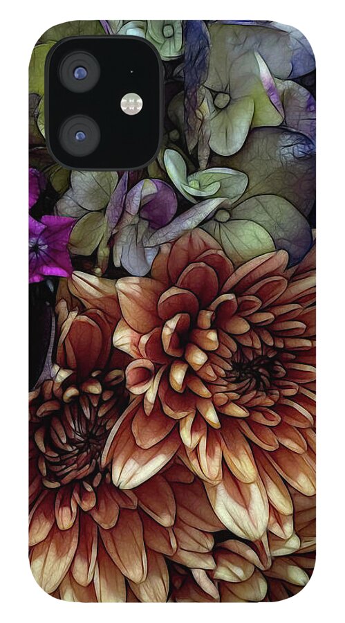 October Flowers 1 - Phone Case