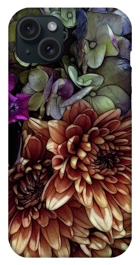 October Flowers 1 - Phone Case