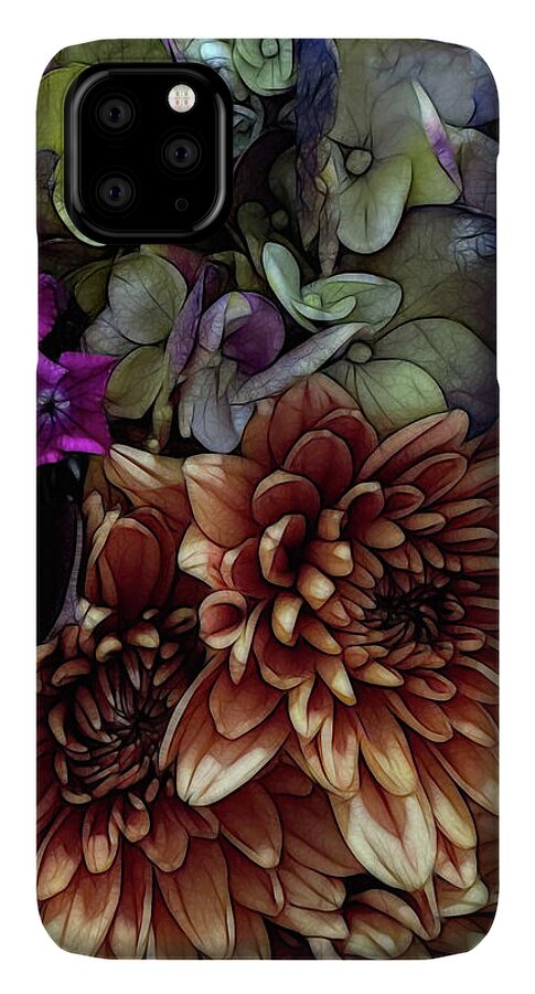 October Flowers 1 - Phone Case