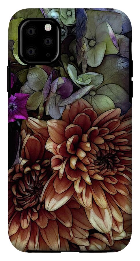October Flowers 1 - Phone Case