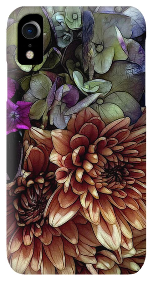 October Flowers 1 - Phone Case