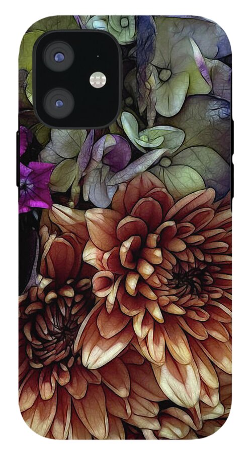 October Flowers 1 - Phone Case