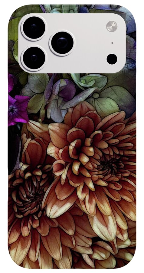 October Flowers 1 - Phone Case