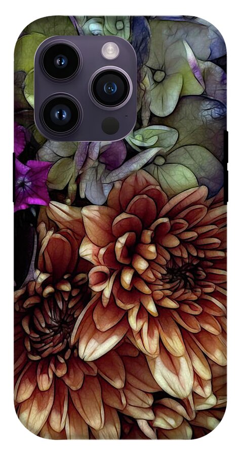 October Flowers 1 - Phone Case