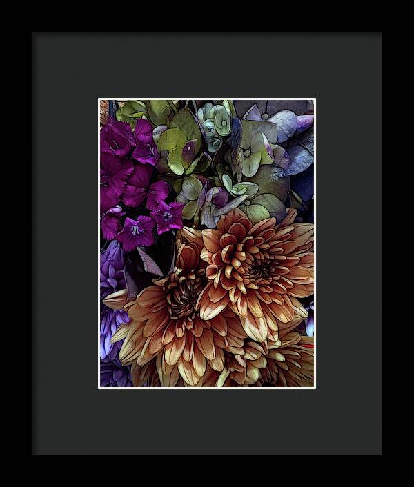 October Flowers 1 - Framed Print