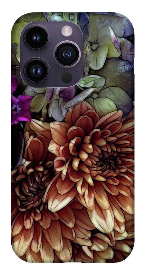 October Flowers 1 - Phone Case