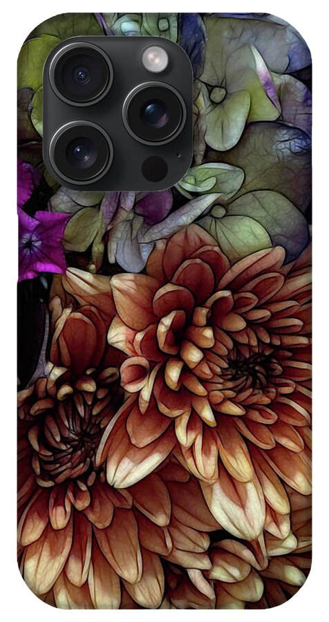 October Flowers 1 - Phone Case