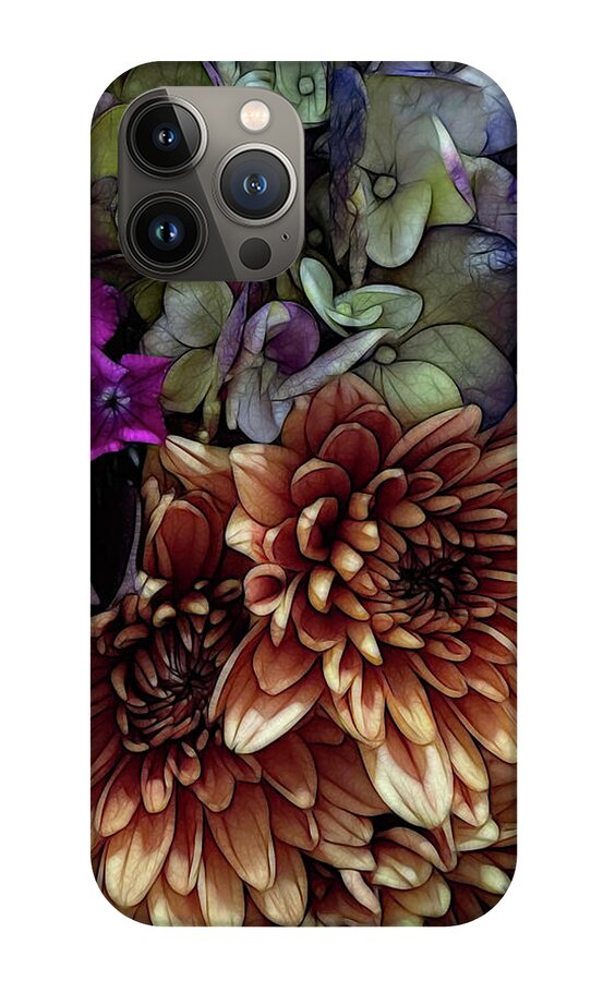 October Flowers 1 - Phone Case