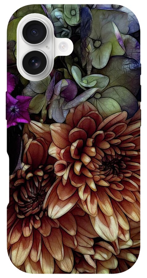 October Flowers 1 - Phone Case